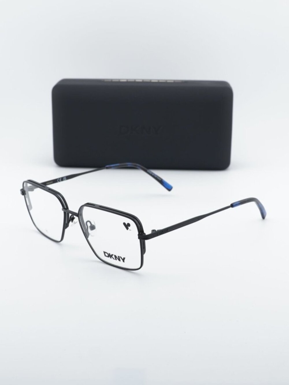 DKNY DK1036 N 001 Square Eyeglasses 53mm - Black
